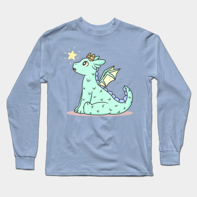 Baby dragon Long Sleeve T-Shirt by KammyBale